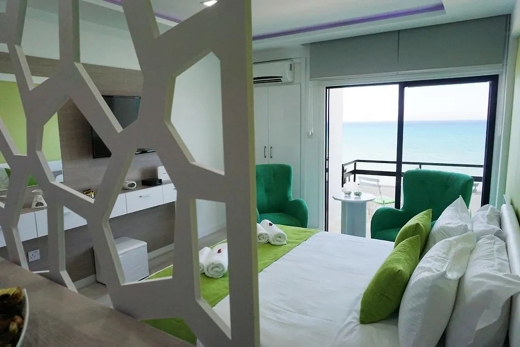 Lazuli Sea View-Beachfront Ap 405 Larnaca Apartament